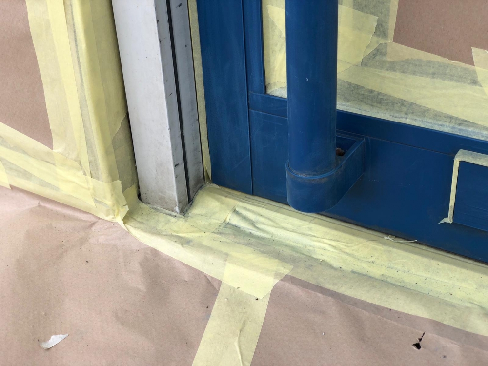 Blue door project Leeds